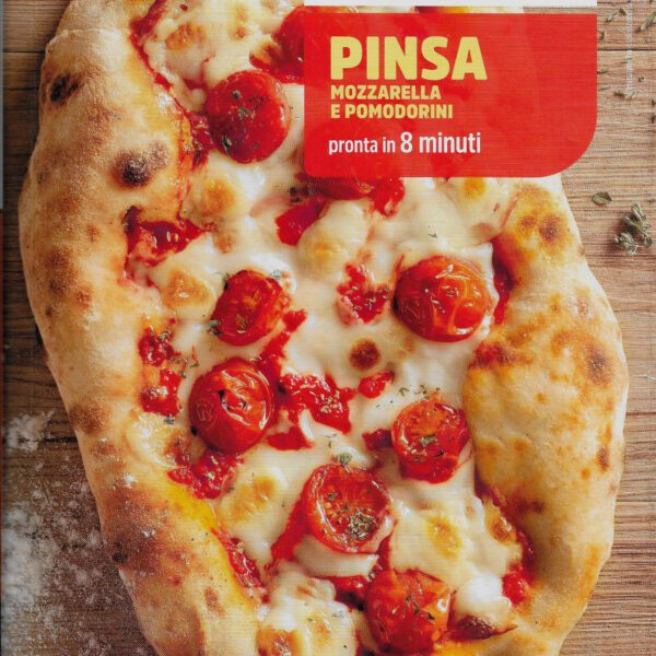 Pinsa Romana with Mozzarella & Cherry Tomatoes 335g Frozen - 1 pcs