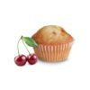 Muffin alla Ciliegia 33,3g - Συσκευασία 6 τεμ.