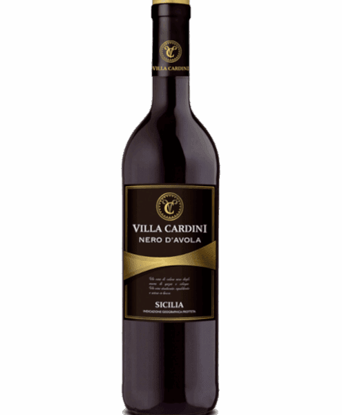 Nero D'Avola Villa Cardini Ερυθρός Οίνος 750ml