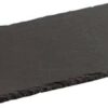 Piatto Rettangolare Ardesia Nero 20x30cm