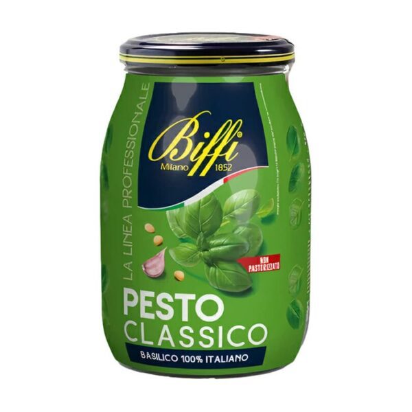 Pesto Sauce with Basil PDO Genovese Classic 980g