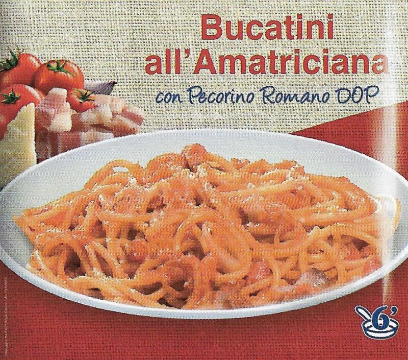 Bucatini all'Amatriciana Κτψ 550g