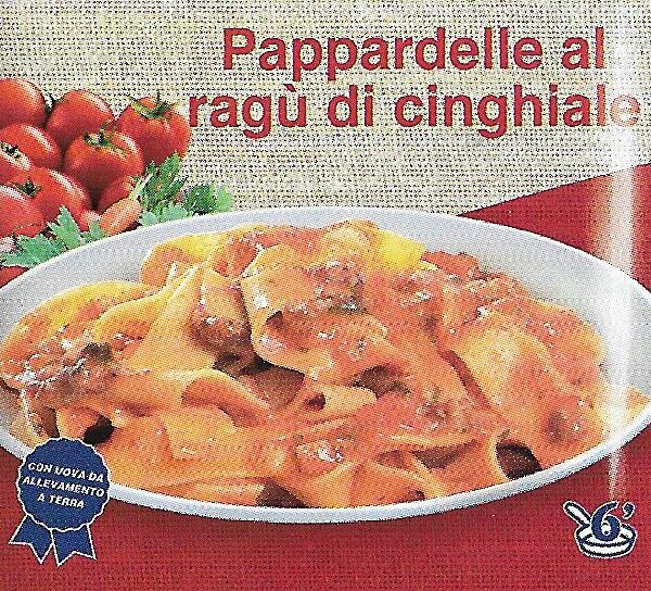 Pappardelle με Ραγού Αγριογούρουνου Κτψ 550g