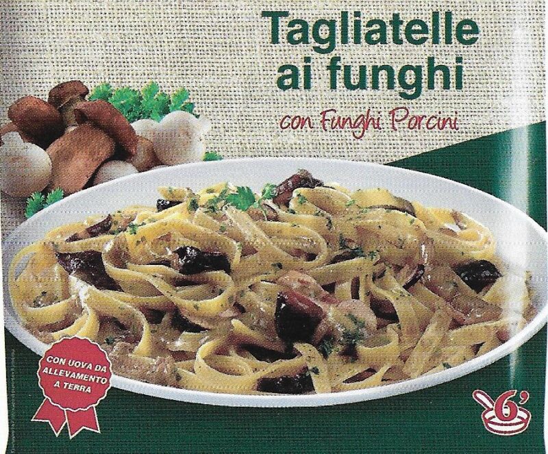 Tagliatelle με Μανιτάρια Porcini Κτψ 550g