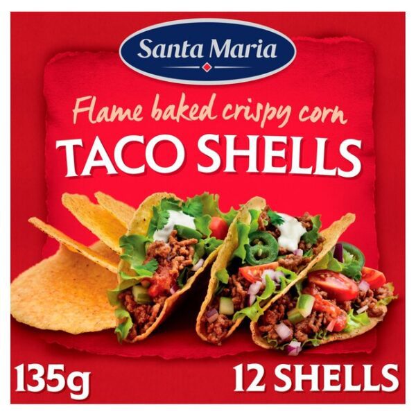 Taco Shells 135g - Pack of 12 pcs