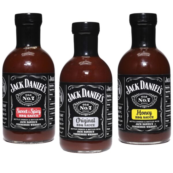 Σάλτσα BBQ Jack Daniel's - Συσκ. 3 Γεύσεις x 553g η μια