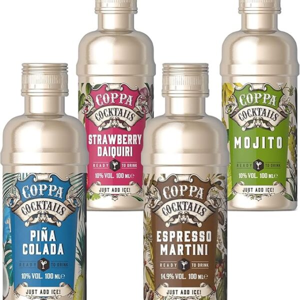 Cocktail Mini Premium Ready to Drink 100 ml - Σετ 4 τεμ.