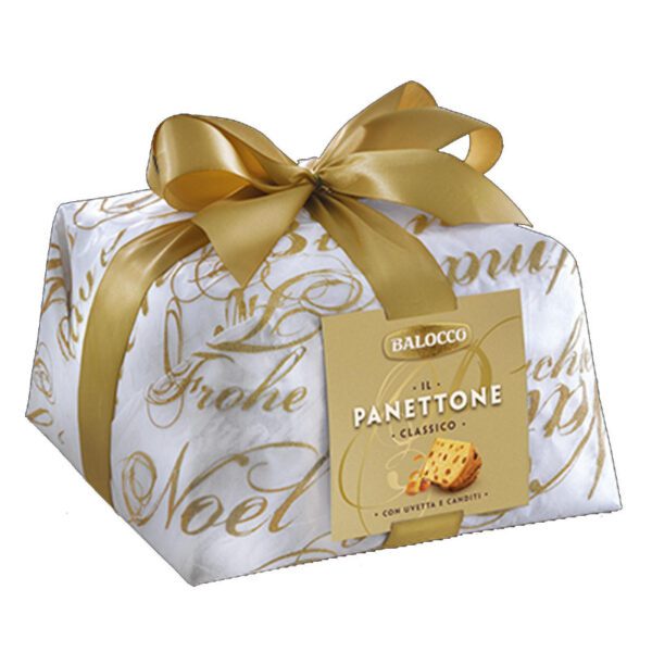 Panettone Basso με Ζαχαρωτά Πορτοκάλι και Σουλτανίνα 750g