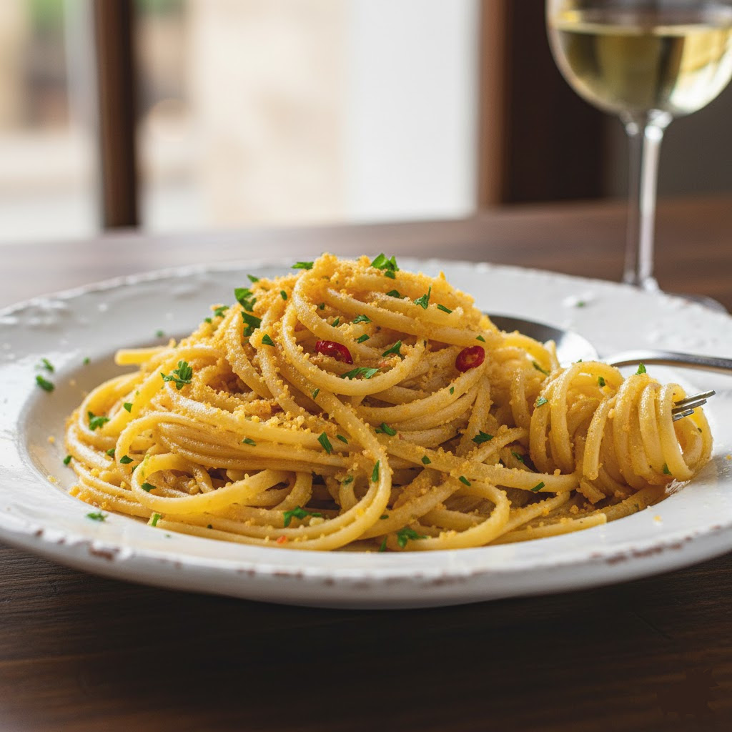 Συνταγή για Λινγκουίνι με Αυγοτάραχο