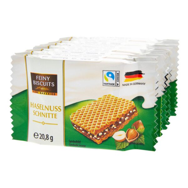 Γκοφρέτες με Κρέμα Κακάο και Φουντούκια - Συσκ. 8 τεμ. 20,8 g