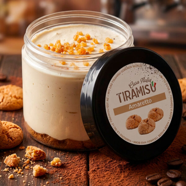 Tiramisu gusto Amaretto Porzione 120g