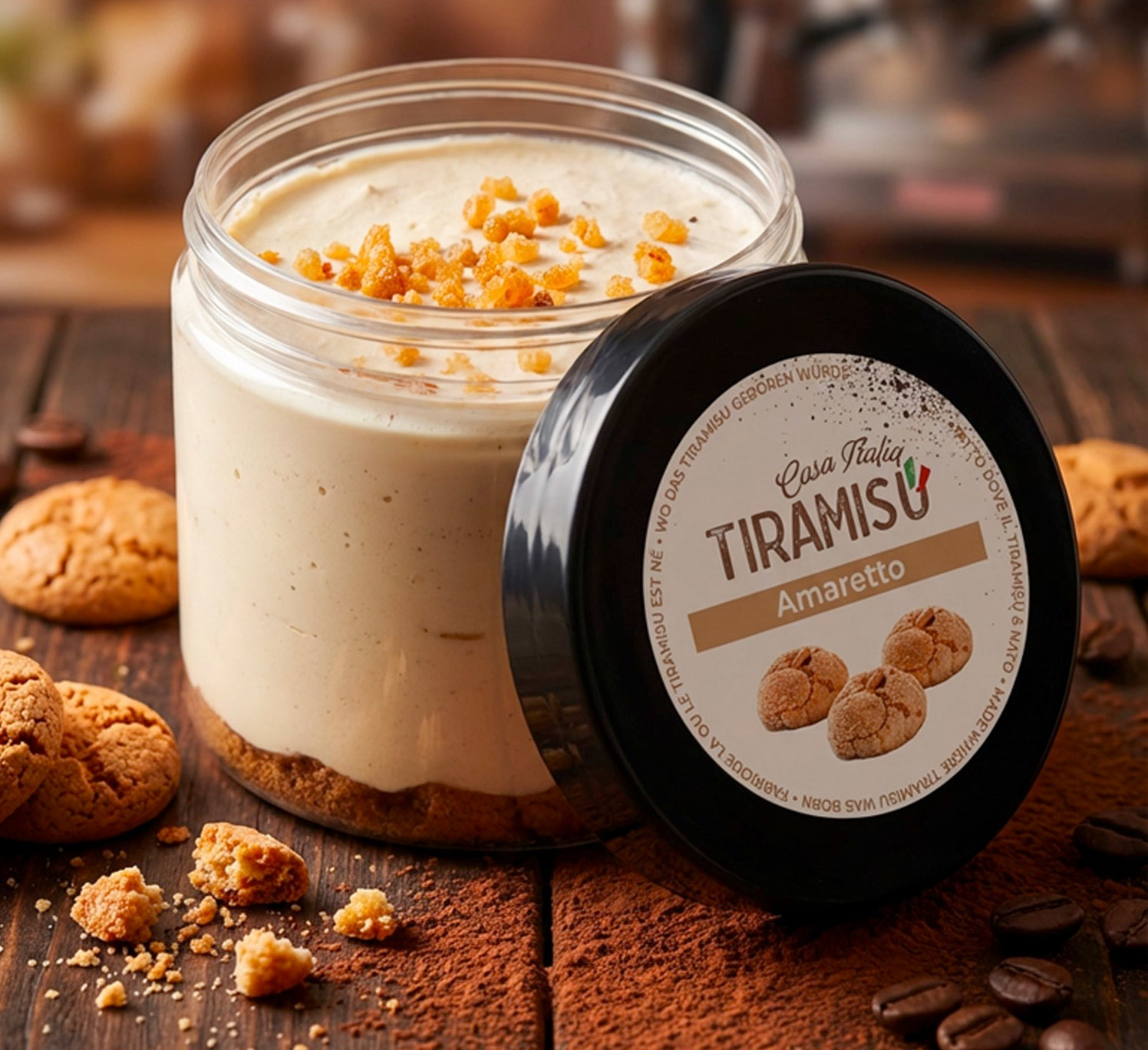 Tiramisu gusto Amaretto Porzione 120g