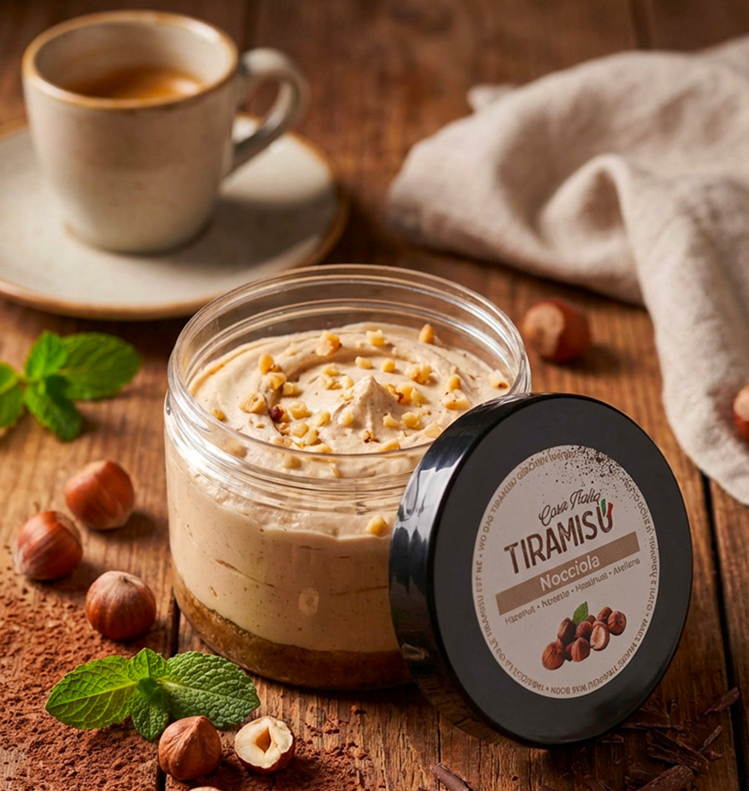Tiramisu gusto Nocciola Porzione 120g